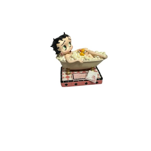 new BETTY BOOP collector figurine danbury mint BATHING BETTY - Picture 3 of 5